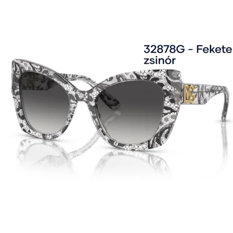 Dolce & Gabbana DG4405 32878G - Fekete zsinór napszemüveg