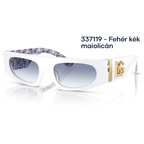 Dolce & Gabbana DG4411 337119 - Fehér kék maiolicán napszemüveg