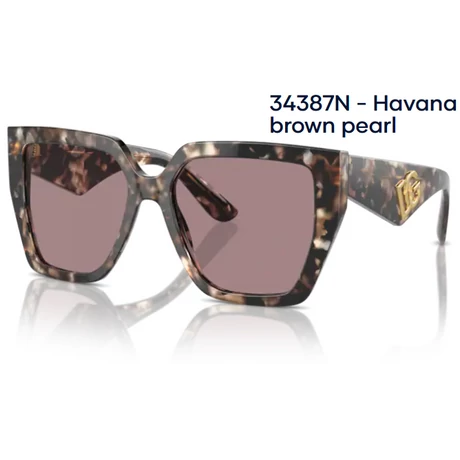 Dolce & Gabbana DG4438 34387N - Havana brown pearl napszemüveg