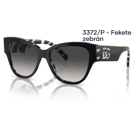 Dolce & Gabbana DG4449 3372/P - Fekete zebrán napszemüveg