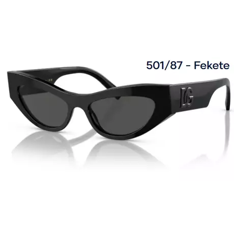 Dolce & Gabbana DG4450 501/87 fekete napszemüveg