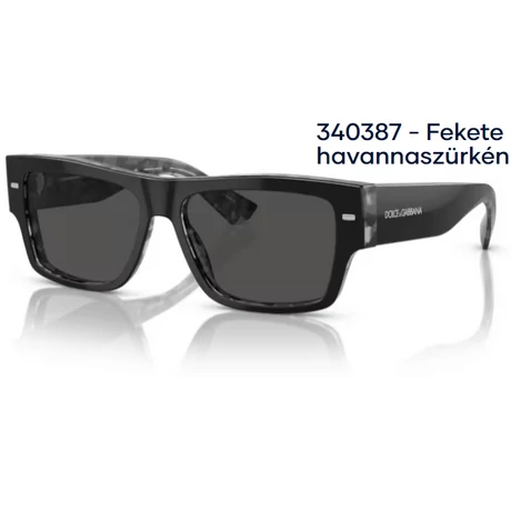 Dolce & Gabbana DG4451 340387 - Fekete havannaszürkén napszemüveg