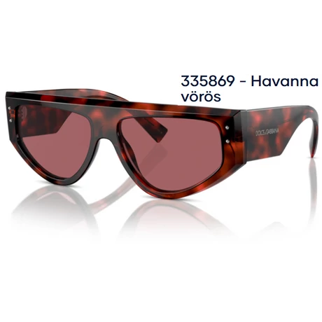 Dolce & Gabbana DG4461 335869 - Havanna vörös napszemüveg