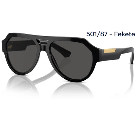 Dolce & Gabbana DG4466 501/87 - Fekete napszemüveg