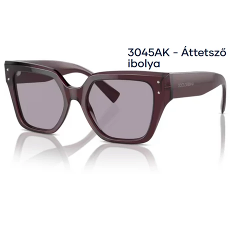 Dolce & Gabbana DG4471 3045AK - Áttetsző ibolya napszemüveg