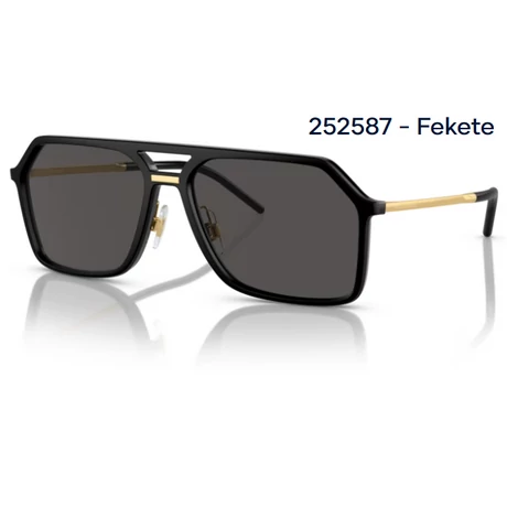 Dolce & Gabbana DG6196 252587 - Fekete napszemüveg