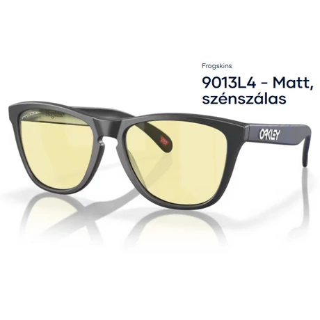 OAKLEY OO9013L4 - Matt, szénszálas FROGSKINS Napszemüveg