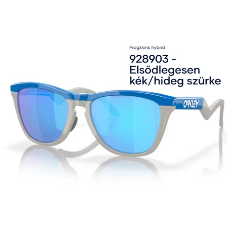 OAKLEY FROGSKINS HYBRID OO928903 - Elsődlegesen kék/hideg szürke NAPSZEMÜVEG