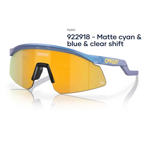 OAKLEY Hydra OO922918 - Matte cyan & blue & clear shift napszemüveg