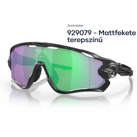 OAKLEY OO929079 - Mattfekete terepszínű JAWBREAKER NAPSZEMÜVEG