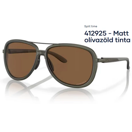 OAKLEY SPLIT TIME OO412925 - Matt olívazöld tinta  NAPSZEMÜVEG