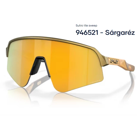 OAKLEY OO946521 - Sárgaréz SUTRO LITE SWEEP NAPSZEMÜVEG