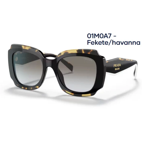 PRADA PR 16YS 01M0A7 - Fekete/havanna napszemüveg