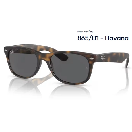 RAY BAN RB2132 NEW WAYFARER 865/B1 - Havana NAPSZEMÜVEG