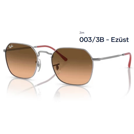 RAY BAN RB3694 JIM 003/3B - Ezüst NAPSZEMÜVEG