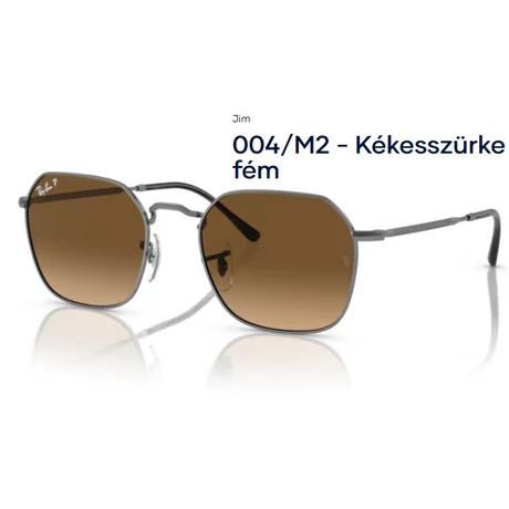 RAY BAN RB3694 JIM 004/M2 - Kékesszürke fém NAPSZEMÜVEG