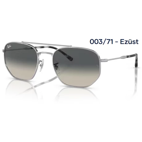 RAY BAN RB3707 003/71 - Ezüst NAPSZEMÜVEG