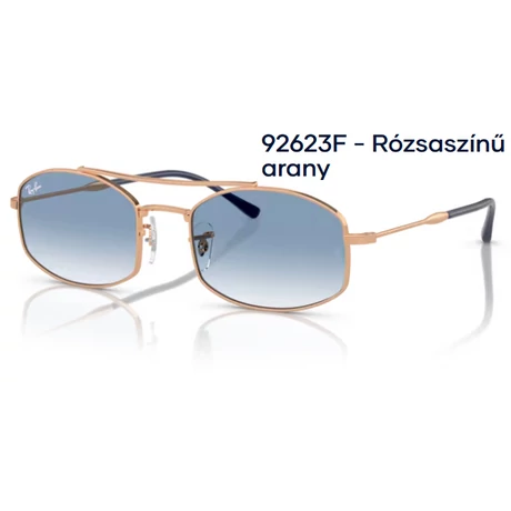 RAY-BAN RB3719 92623F - Rózsaszínű arany NAPSZEMÜVEG