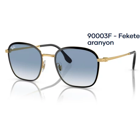 RAY BAN RB3720 90003F - Fekete aranyon NAPSZEMÜVEG