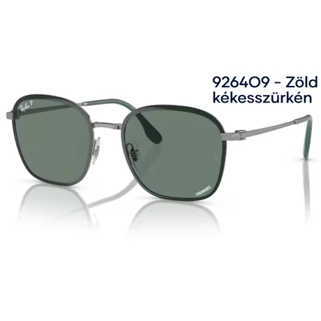 RAY BAN RB3720 9264O9 - Zöld kékesszürkén NAPSZEMÜVEG