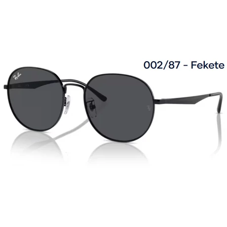 RAY BAN RB3727D 002/87 - Fekete NAPSZEMÜVEG