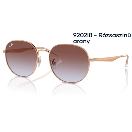 RAY BAN RB3727D 9202I8 - Rózsaszínű arany NAPSZEMÜVEG