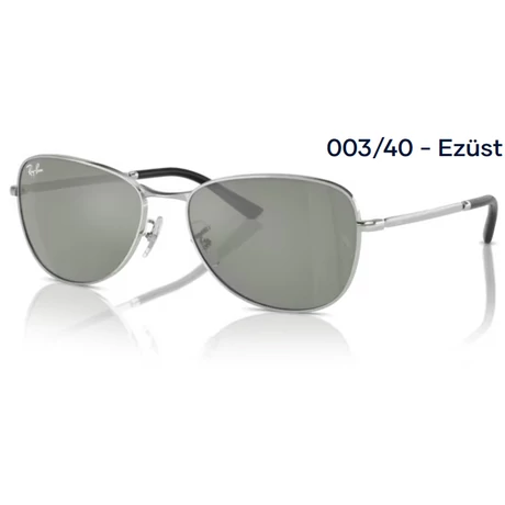 RAY-BAN RB3733 003/40 - Ezüst NAPSZEMÜVEG