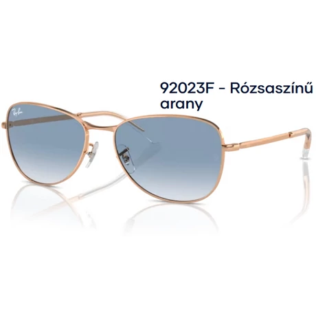 RAY-BAN RB3733 92023F - Rózsaszínű arany NAPSZEMÜVEG