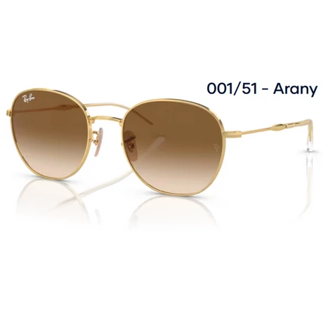 RAY-BAN RB3809 001/51 - Arany NAPSZEMÜVEG