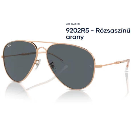 RAY-BAN RB3825 OLD AVIATOR 9202R5 - Rózsaszínű arany NAPSZEMÜVEG