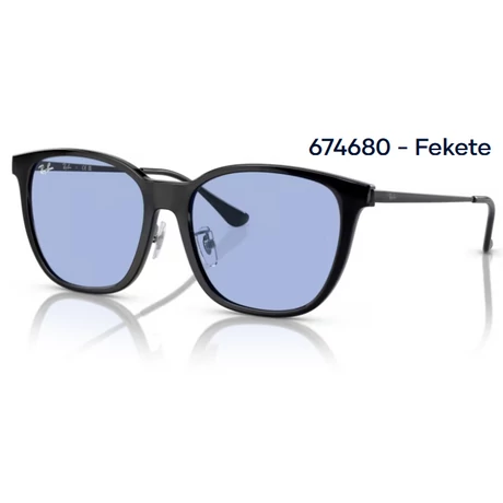 RAY BAN RB4333D 674680 - Fekete NAPSZEMÜVEG