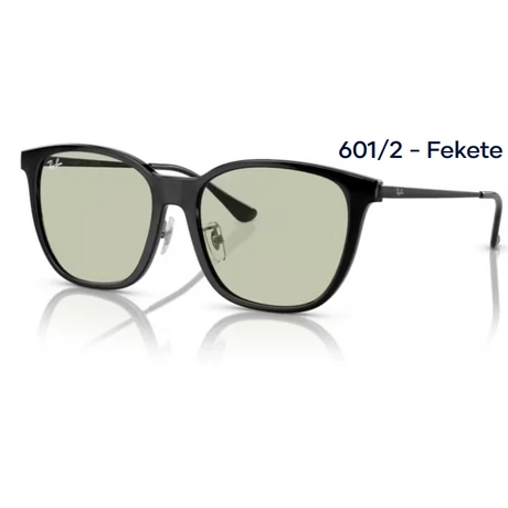 RAY BAN RB4333D 601/2 - Fekete NAPSZEMÜVEG