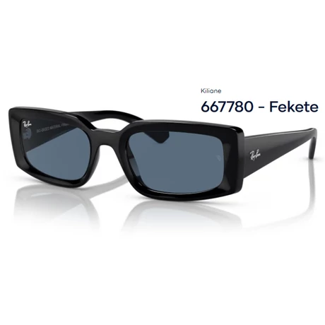 RAY BAN RB4395 KILIANE 667780 - Fekete NAPSZEMÜVEG