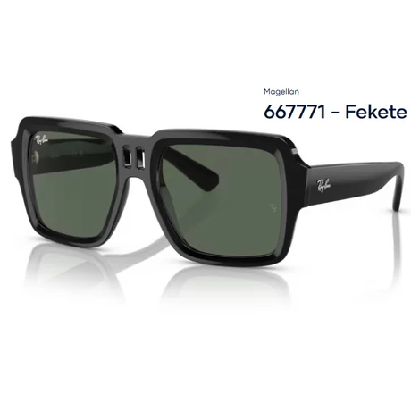 RAY BAN  RB4408 MAGELLAN 667771 - Fekete NAPSZEMÜVEG