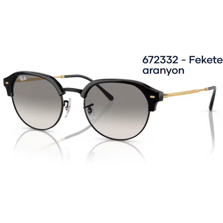 RAY-BAN RB4429 672332 - Fekete aranyon NAPSZEMÜVEG