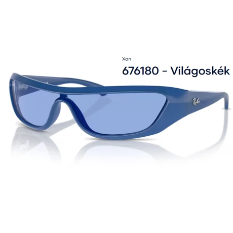 RAY-BAN RB4431 XAN 676180 - Világoskék NAPSZEMÜVEG