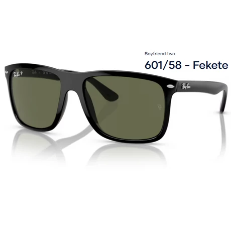 RAY-BAN RB4547 BOYFRIEND TWO 601/58 - Fekete NAPSZEMÜVEG