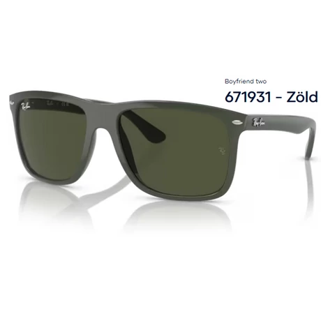 RAY-BAN RB4547 BOYFRIEND TWO 671931 - Zöld NAPSZEMÜVEG