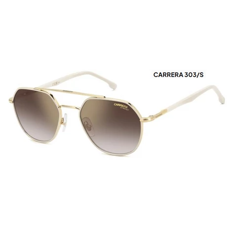 CA CARRERA 303/S VVP-YK-GOLD MIRROR ON BURGUNDY SHADED NAPSZEMÜVEG