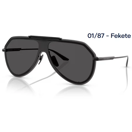 DOLCE&GABBANA DG2309 01/87 - Fekete NAPSZEMÜVEG 