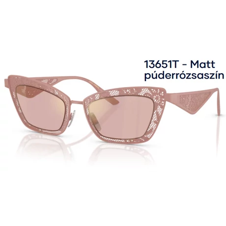 DOLCE&GABBANA DG2311 13651T - Matt púderrózsaszín NAPSZEMÜVEG 