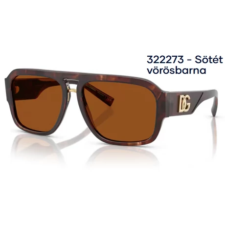 Dolce & Gabbana DG4403 322273 - Sötét vörösbarna napszemüveg