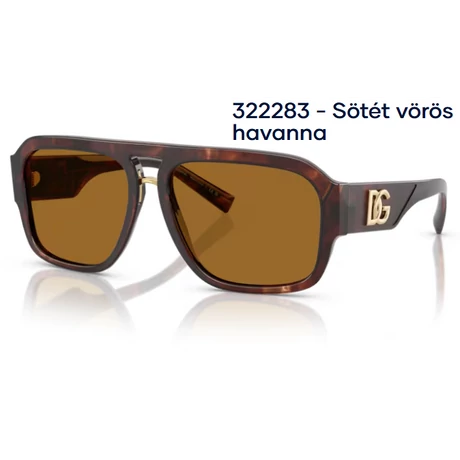 Dolce & Gabbana DG4403 322283 - Sötét vörös havanna napszemüveg