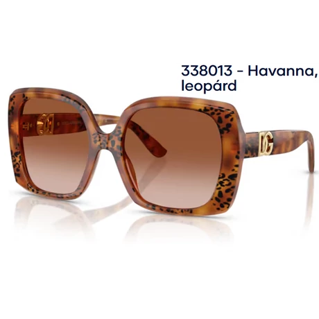 DOLCE&GABBANA DG4475 338013 - Havanna, leopárd NAPSZEMÜVEG 