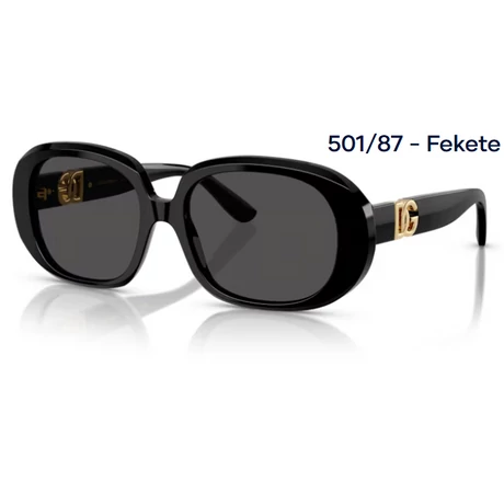 DOLCE&GABBANA DG4476 501/87 - Fekete NAPSZEMÜVEG 