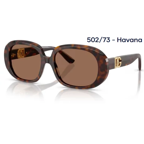 DOLCE&GABBANA DG4476 502/73 - Havana NAPSZEMÜVEG 