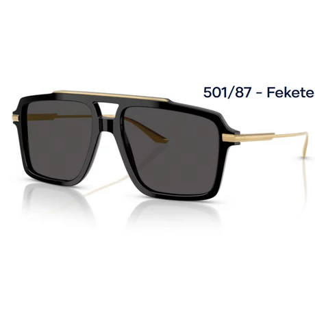 DOLCE&GABBANA DG4477 501/87 - Fekete NAPSZEMÜVEG 