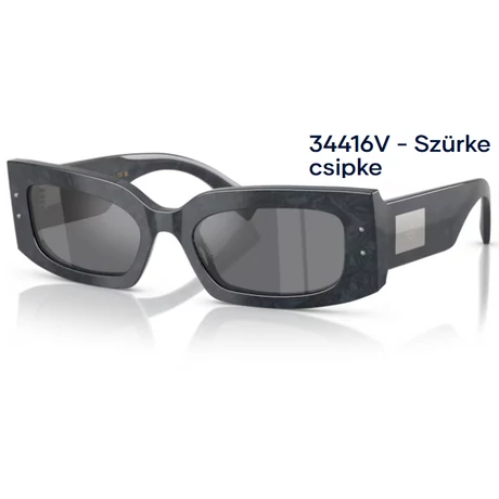 DOLCE&GABBANA DG4479 34416V - Szürke csipke NAPSZEMÜVEG 