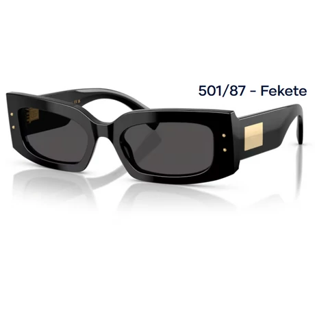 DOLCE&GABBANA DG4479 501/87 - Fekete NAPSZEMÜVEG 