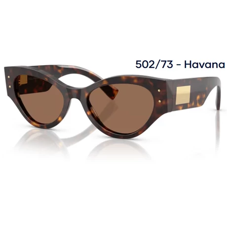 DOLCE&GABBANA DG4480 502/73 - Havana NAPSZEMÜVEG 